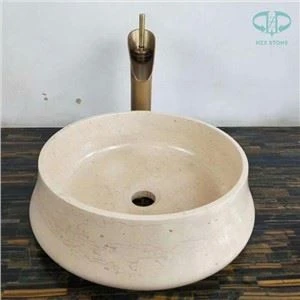 베이지 대리석 모던 싱크
