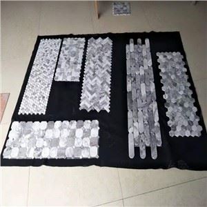 회색 대리석 모자이크