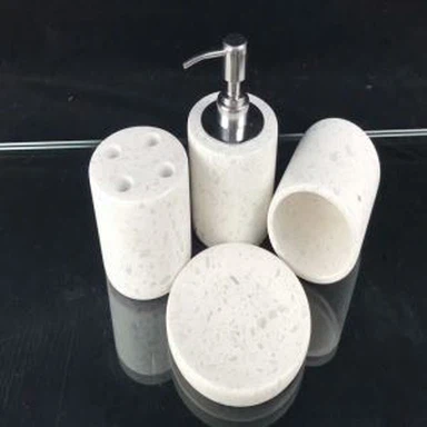 테라조 욕실 용품