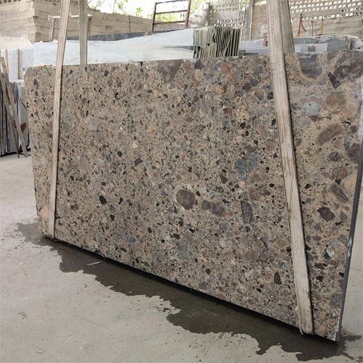 Light Cafe Melange Brown Marble