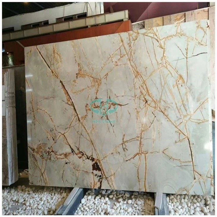 Roma Blue Quartzite Stone Slab