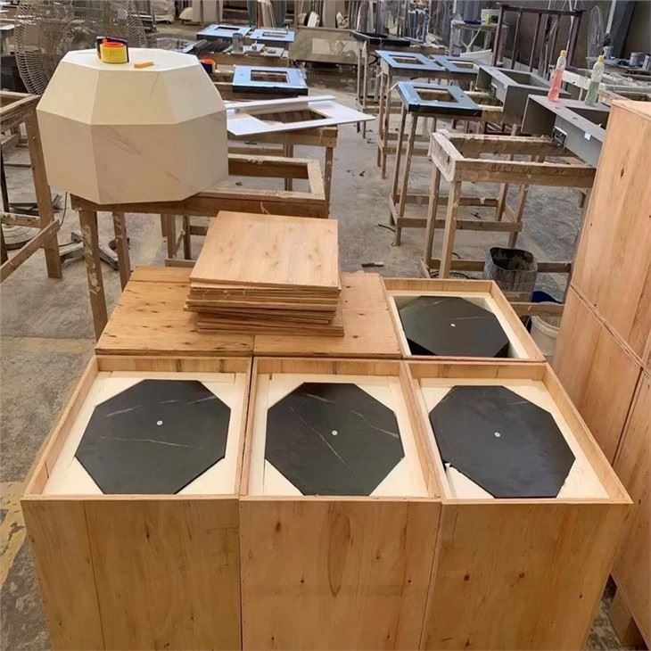 Sintered stone chairs