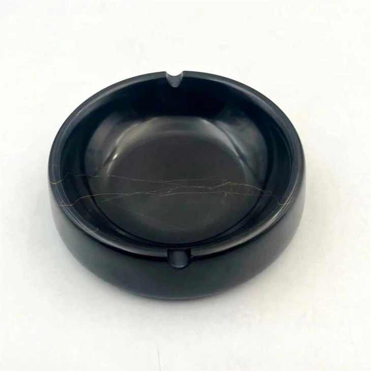 Black Marble Cigar Ashtray